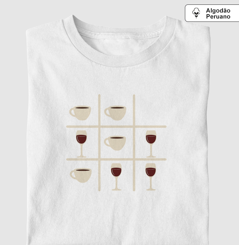 Camiseta Jogo da Velha Vinifero