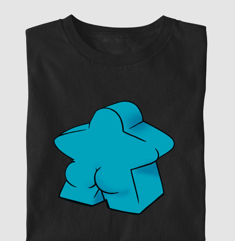 Meeple de Bundinha Azul