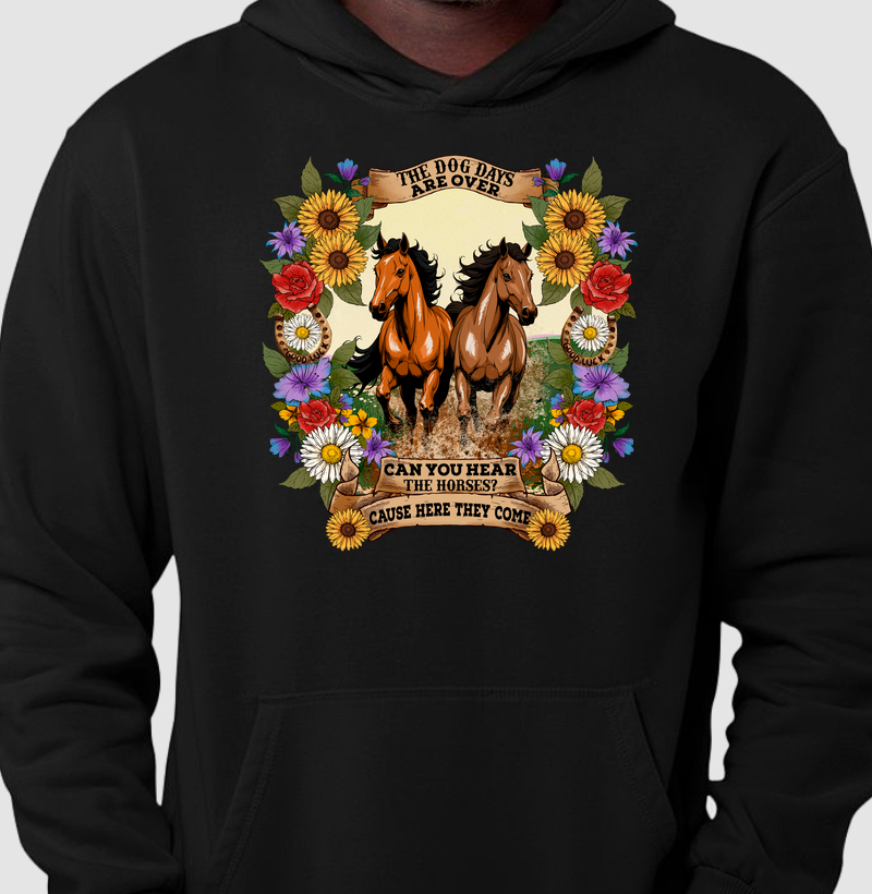 Camiseta The dog days are over