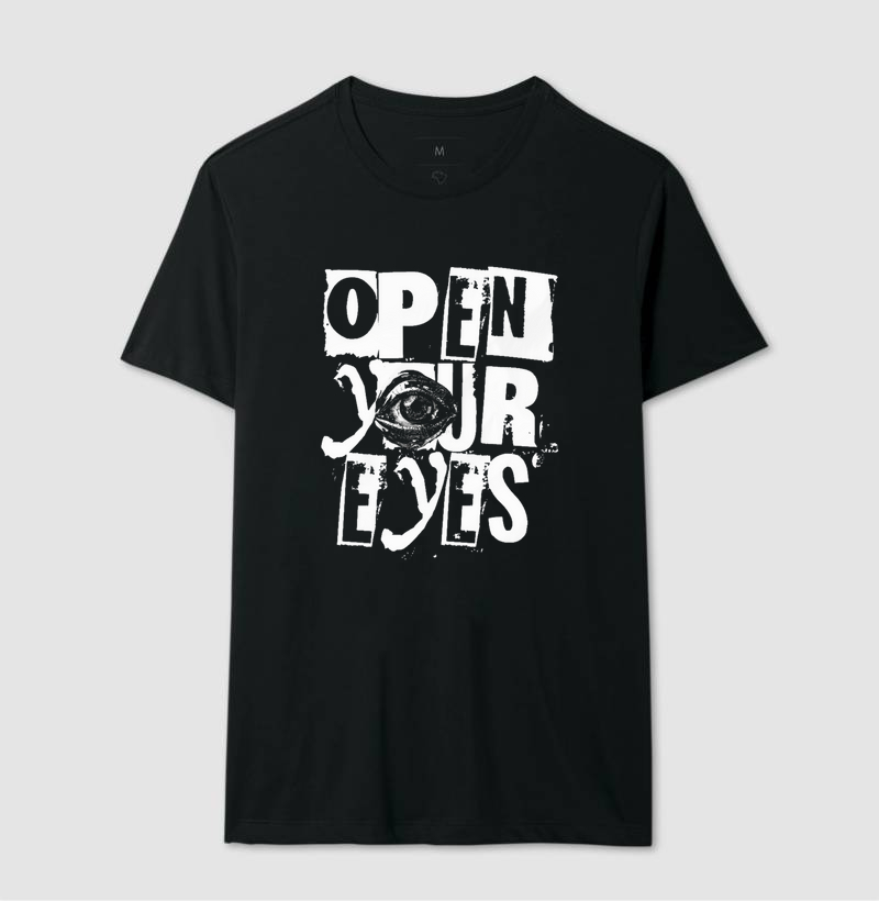 Camiseta Abra os olhos