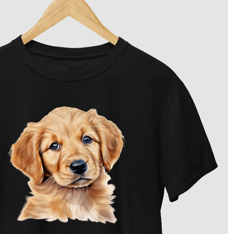 Camiseta Golden Aquarela