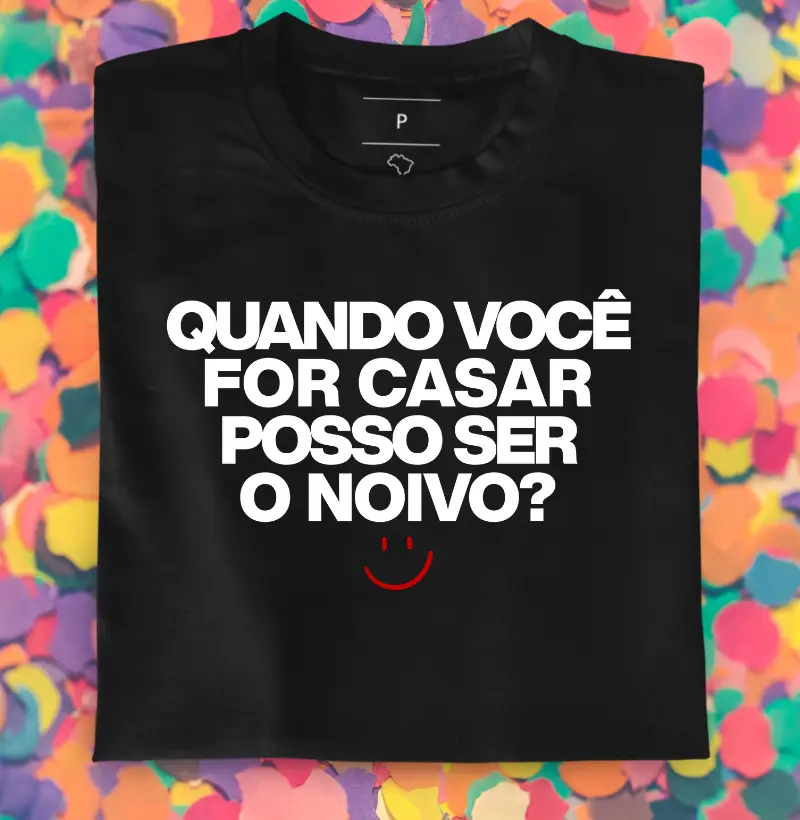 Posso ser o noivo