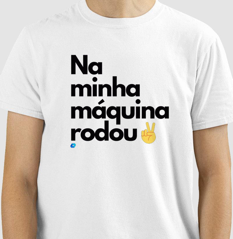 Na minha máquina rodou