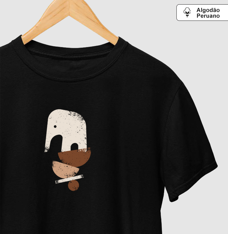 Em equilíbrio - Camiseta algodão peruano