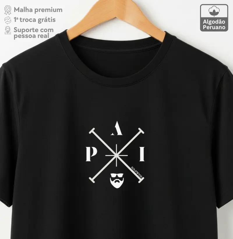 Símbolo de Pai - Algodão Peruano