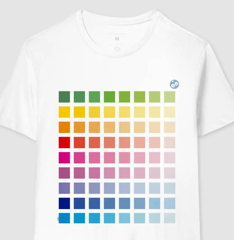 camiseta Quadradinhos de Cor