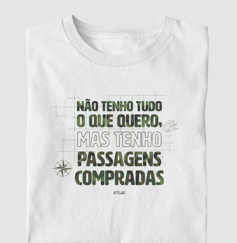 Tenho passagens compradas