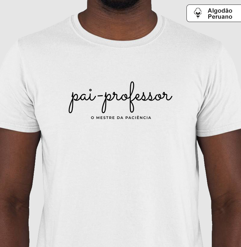 Práxis Camiseta Algodão Peruano Mestre da Paciência