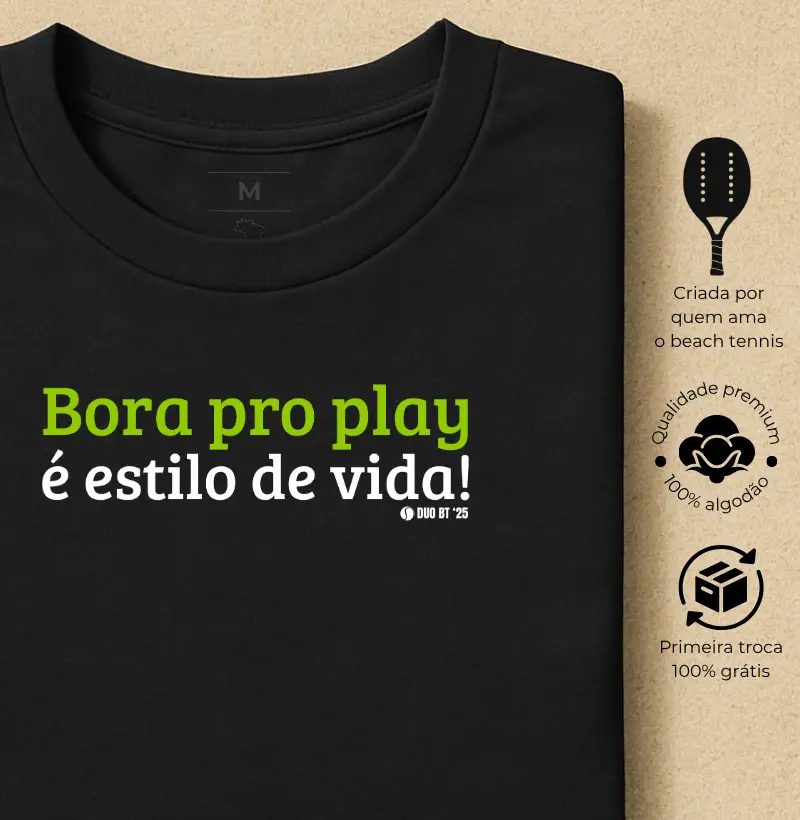 Bora Pro Play É Estilo de Vida