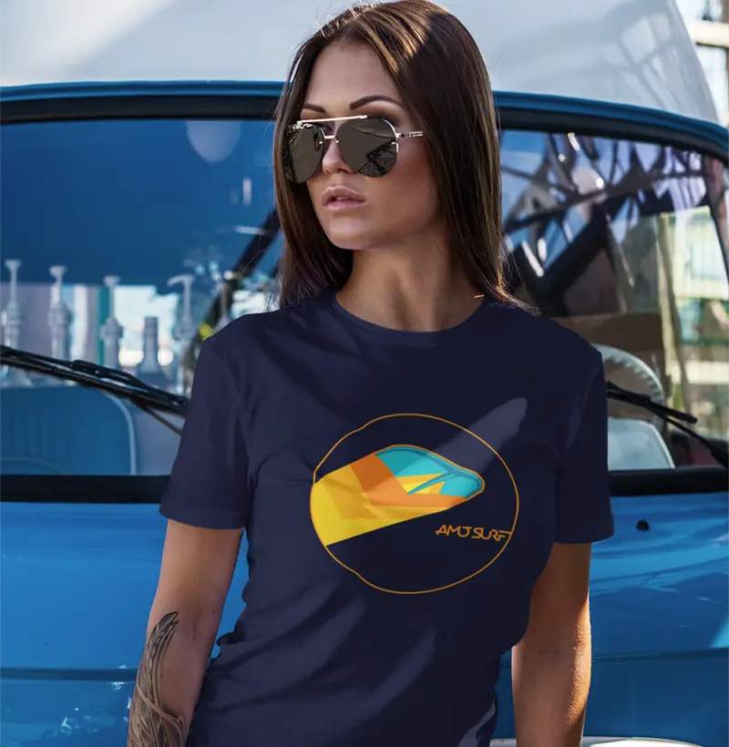CAMISETA AMO SURF WING FEMININA