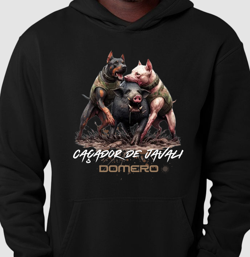 moletom caçador de javali