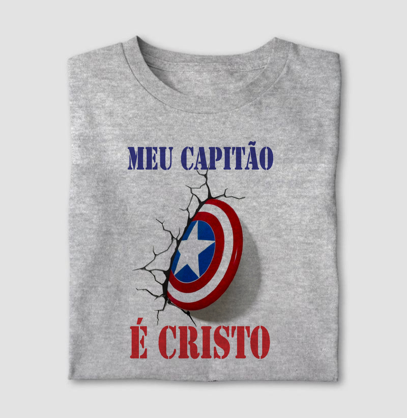 Camiseta Meu Capitão é Cristo