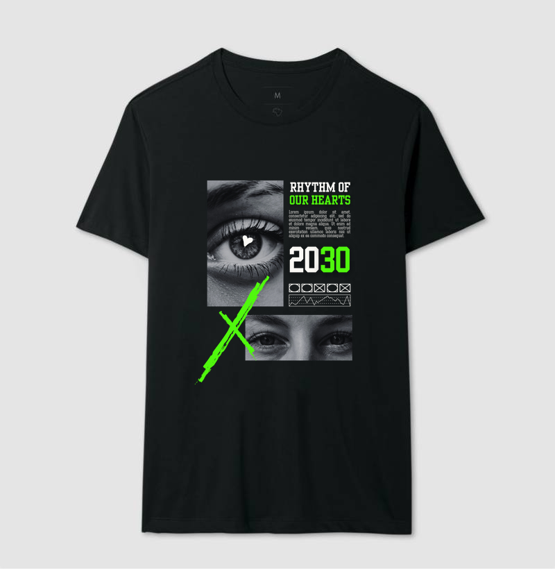 Camiseta SC "Rhythm of our heart