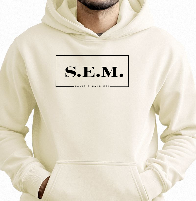 S.E.M. - Hoodie moletom