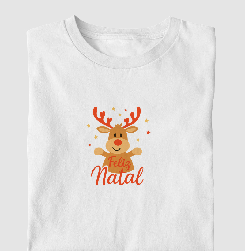 Camiseta Kids - Rena Feliz