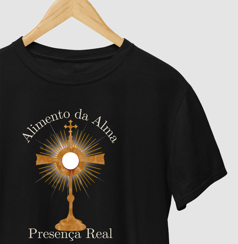"Alimento da Alma Presença Real"