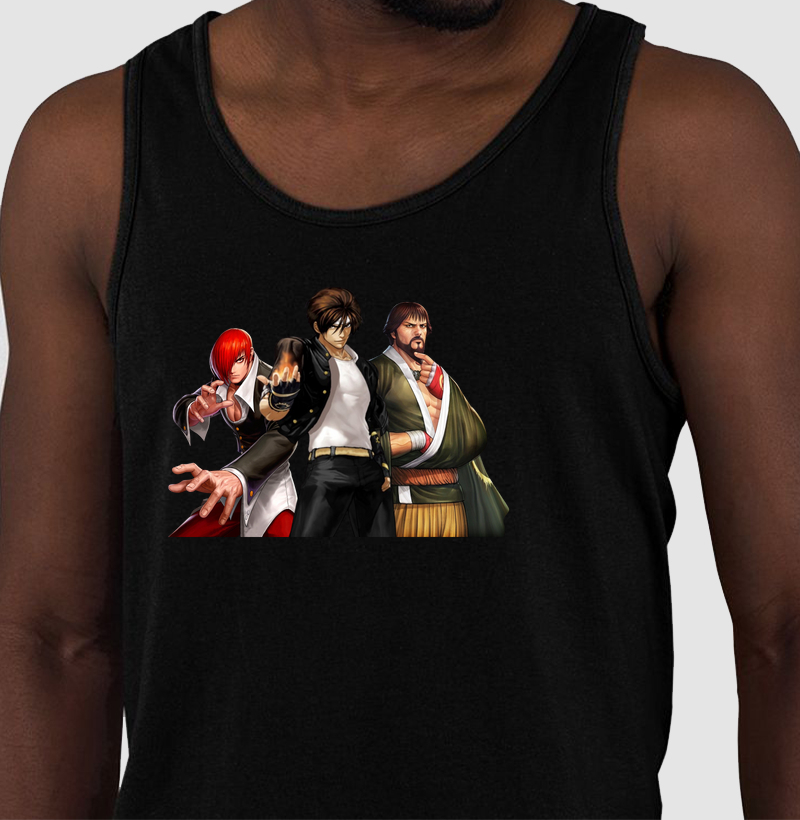Camiseta regata iori, Kyo e Saisyu - KOF