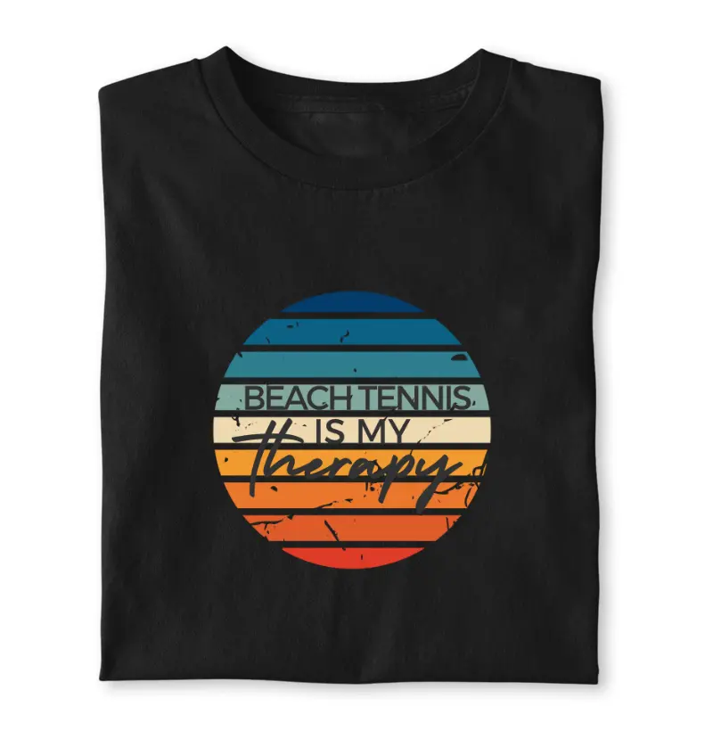 Camiseta Beach tennis is my Therapy
