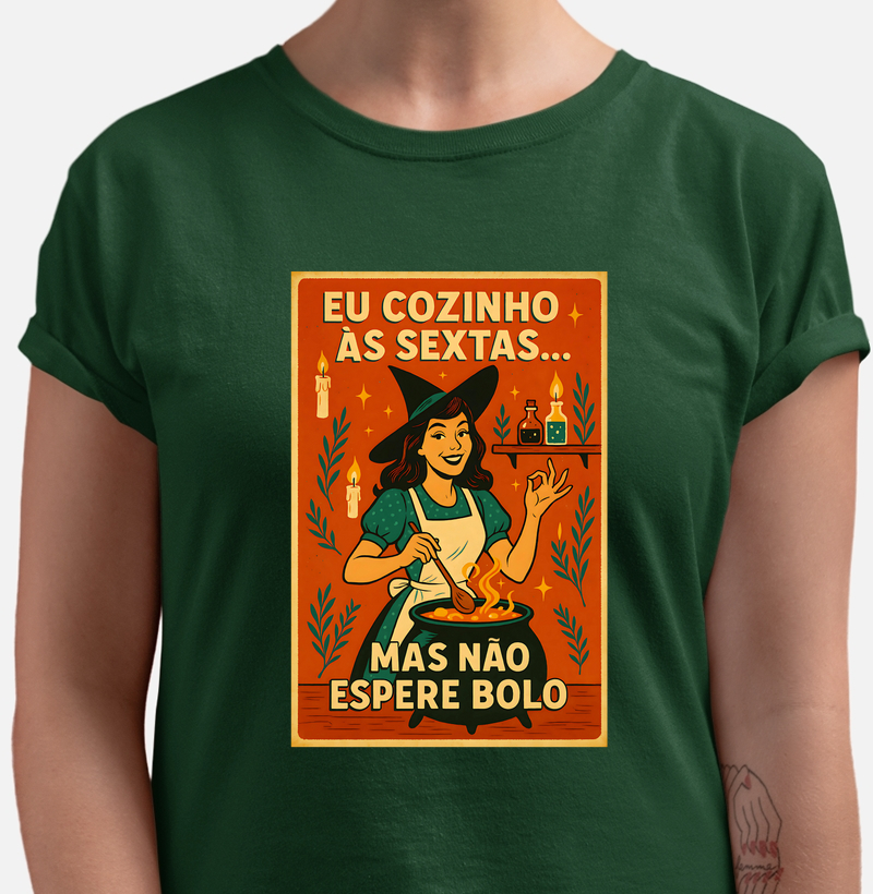 Eu cozinho às sextas… mas não espere bolo