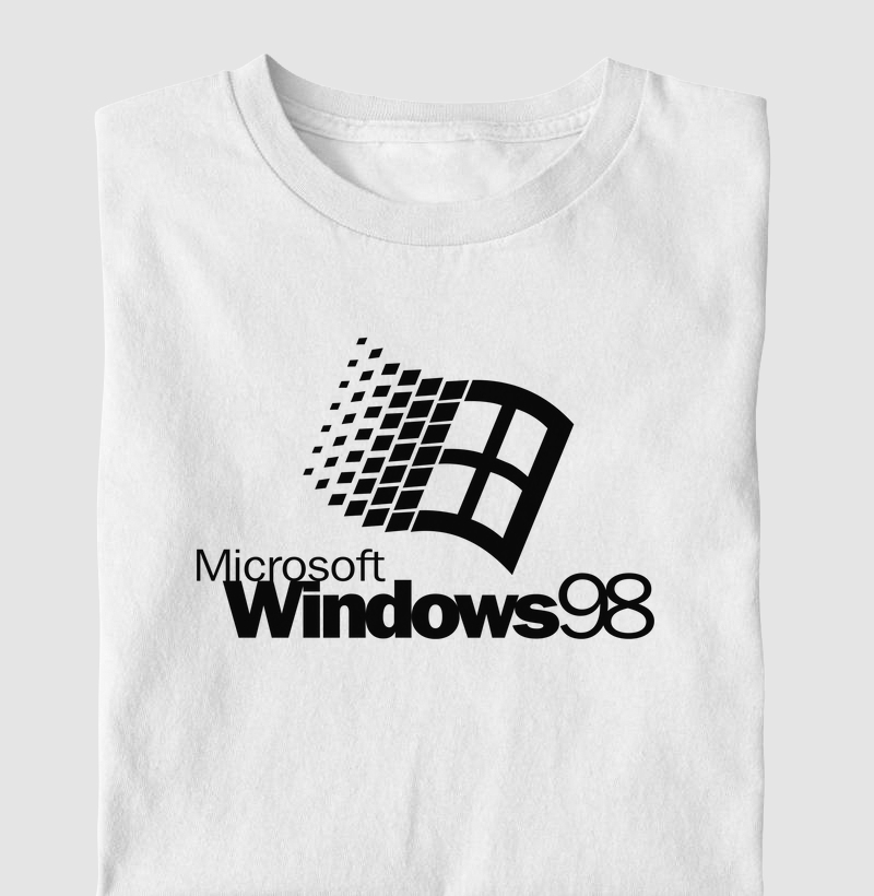 "Logo Windows 98 Preta" T.I