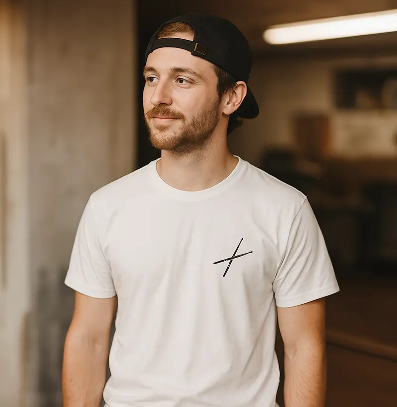 Camiseta Baqueta mini