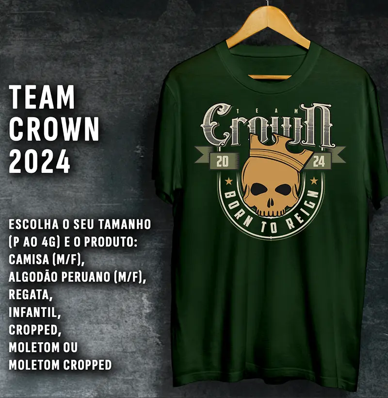 Team Crown Vintage Badge