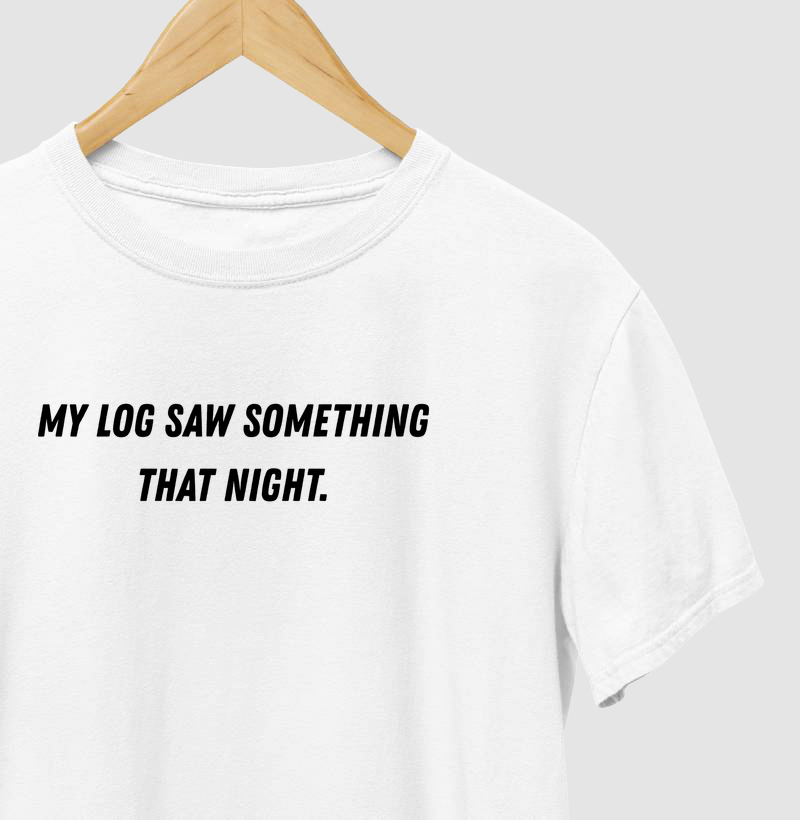 My log saw something that night - Twin Peaks