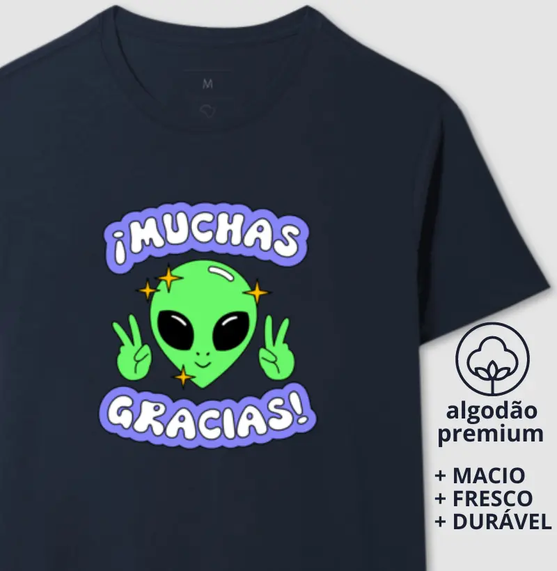 Camiseta Muchas Gracias