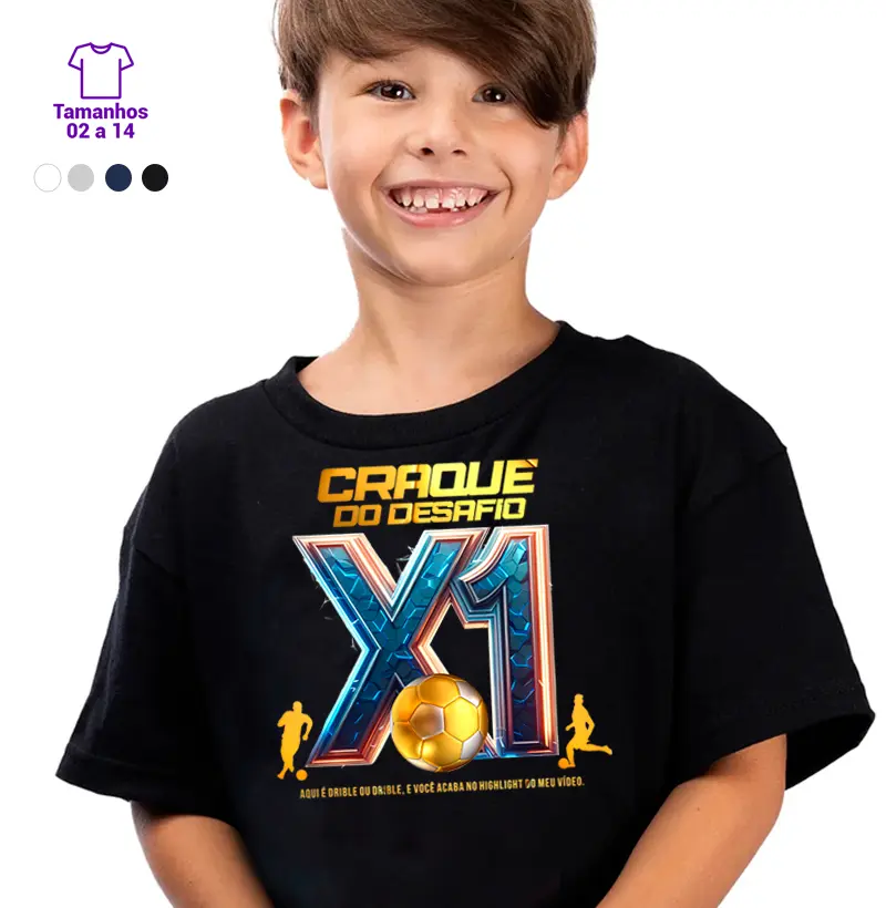Camiseta Craque no X1