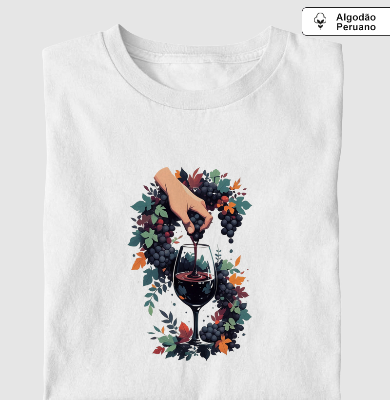 Camiseta Essência do Vinho
