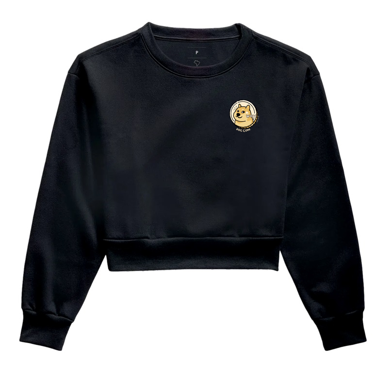 Cropped Moletom Dog Pulse - Dog Coin Small