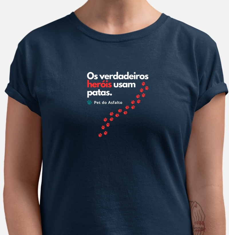 Os verdadeiros heróis usam patas.
