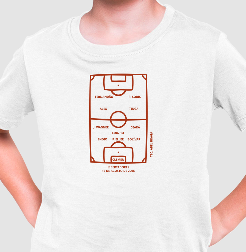 Camiseta Infantil Libertadores 2006