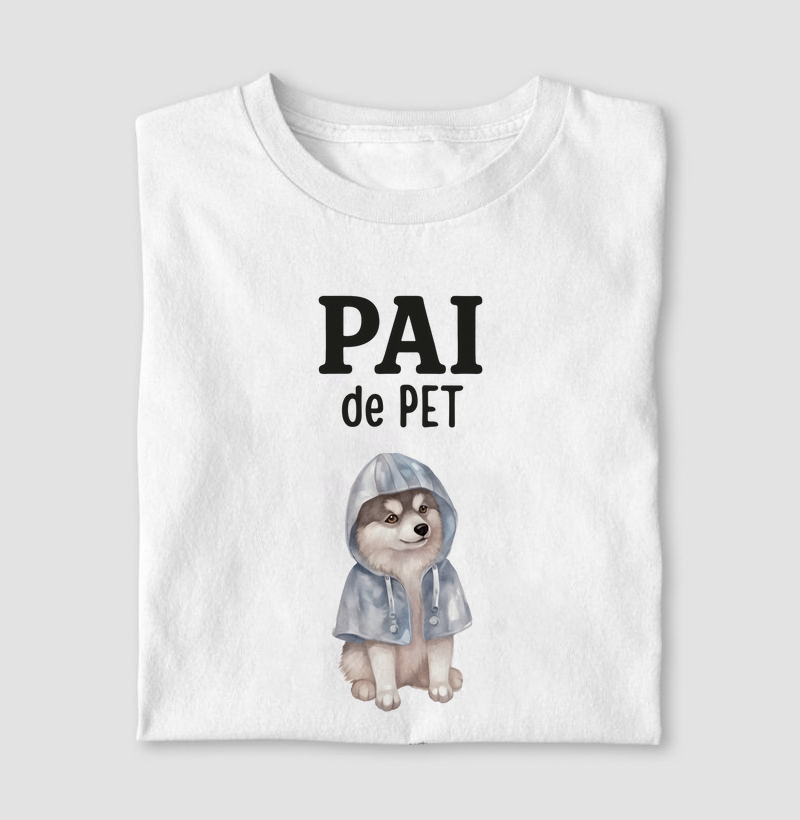 Pai de Pet - Husky Blusa