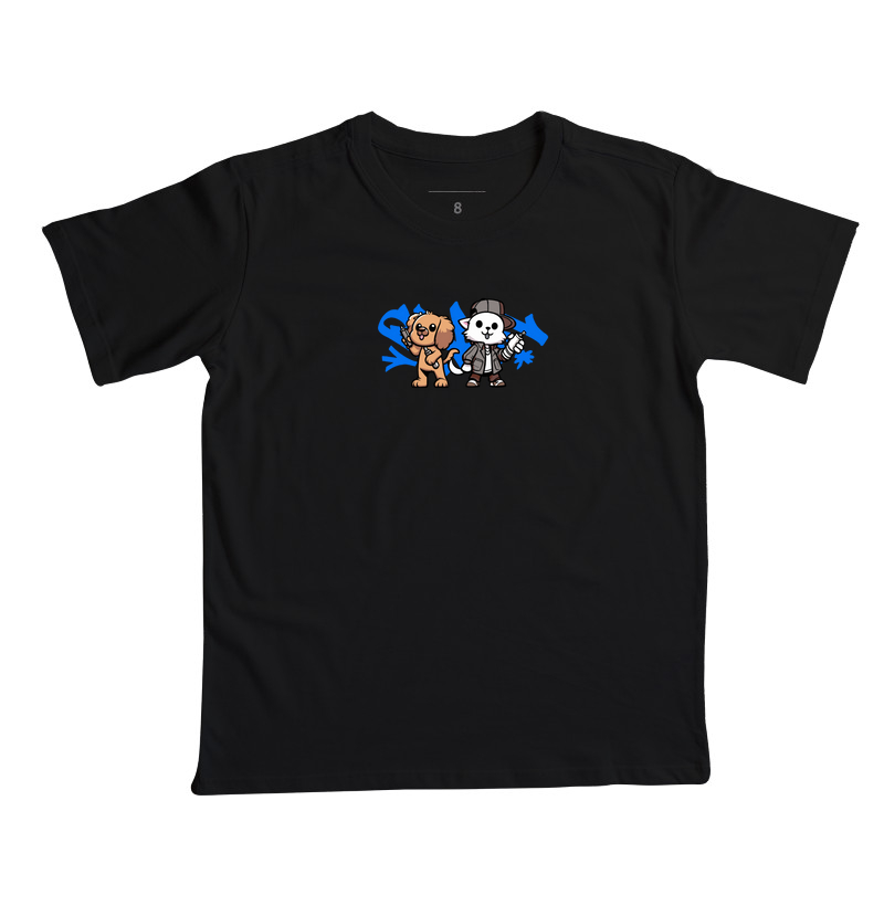 Camiseta Infantil Street Paws