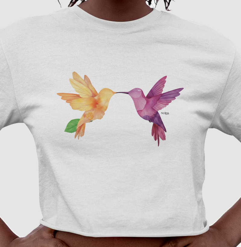 Beija Flores Aquarela