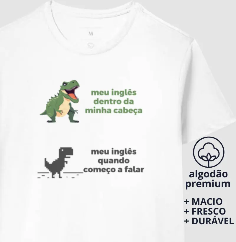 Camiseta Meu Inglês
