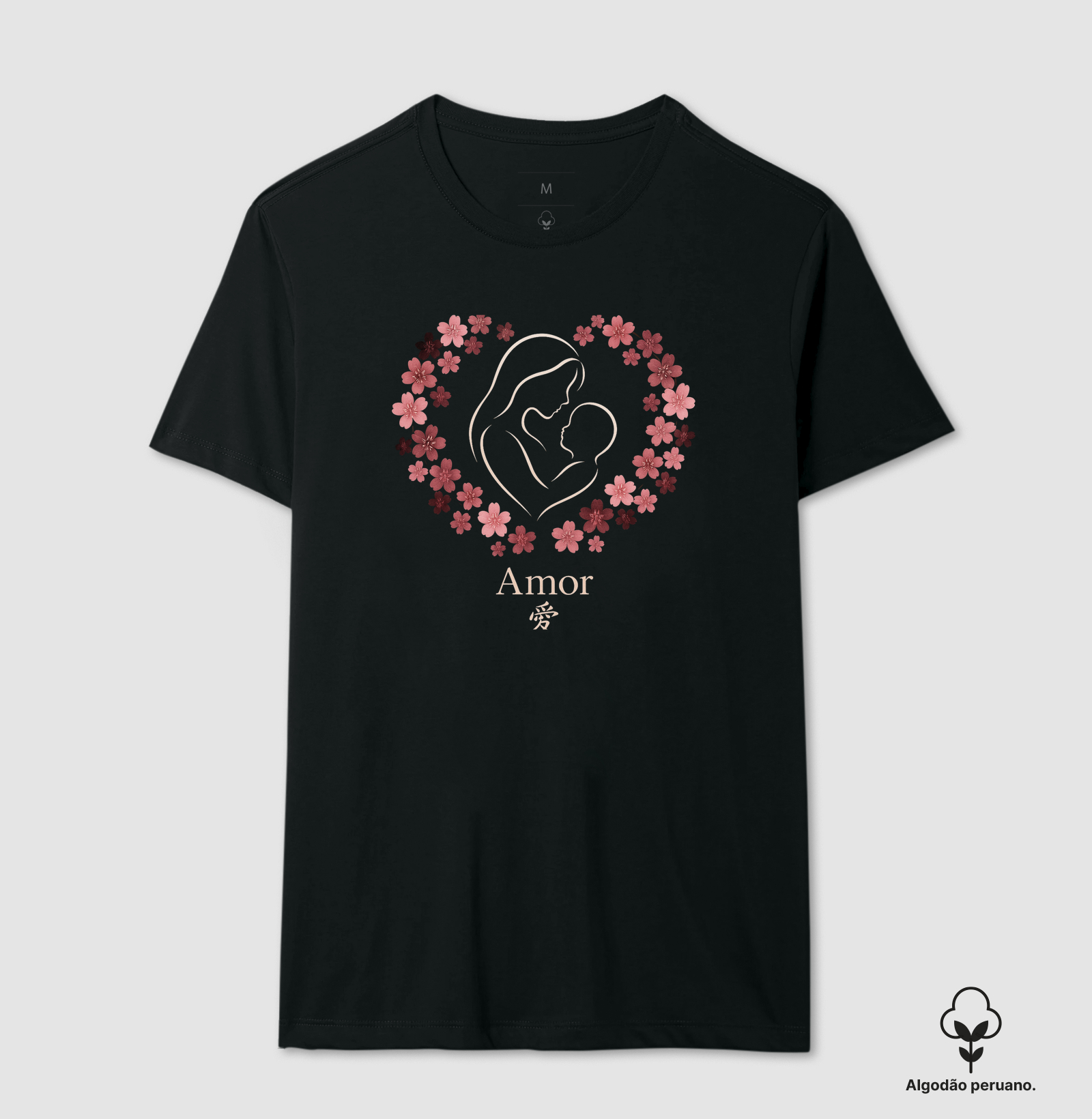 Mãe - Amor Infinito - Rosa