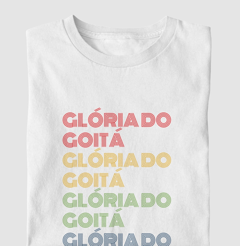 Glória do Goitá Letreiro Retrô