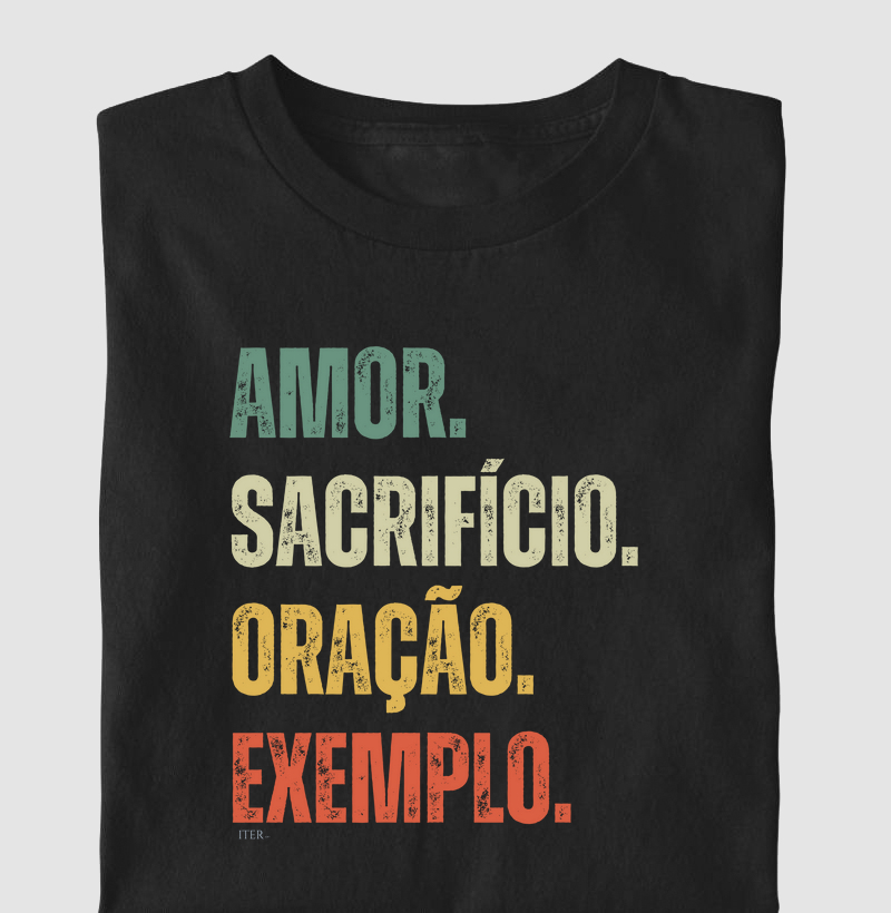 Pai é: amor, sacrifício, oração e exemplo