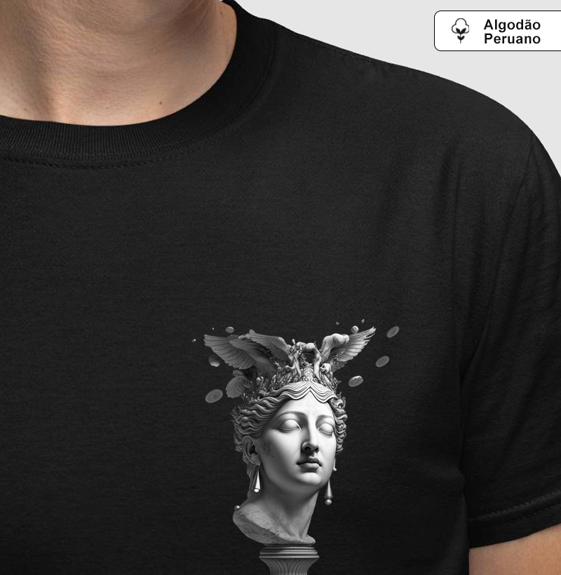 Minimalista Estátua - Peruano