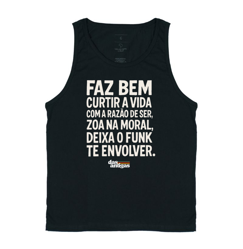 Deixe o funk te envolver. 