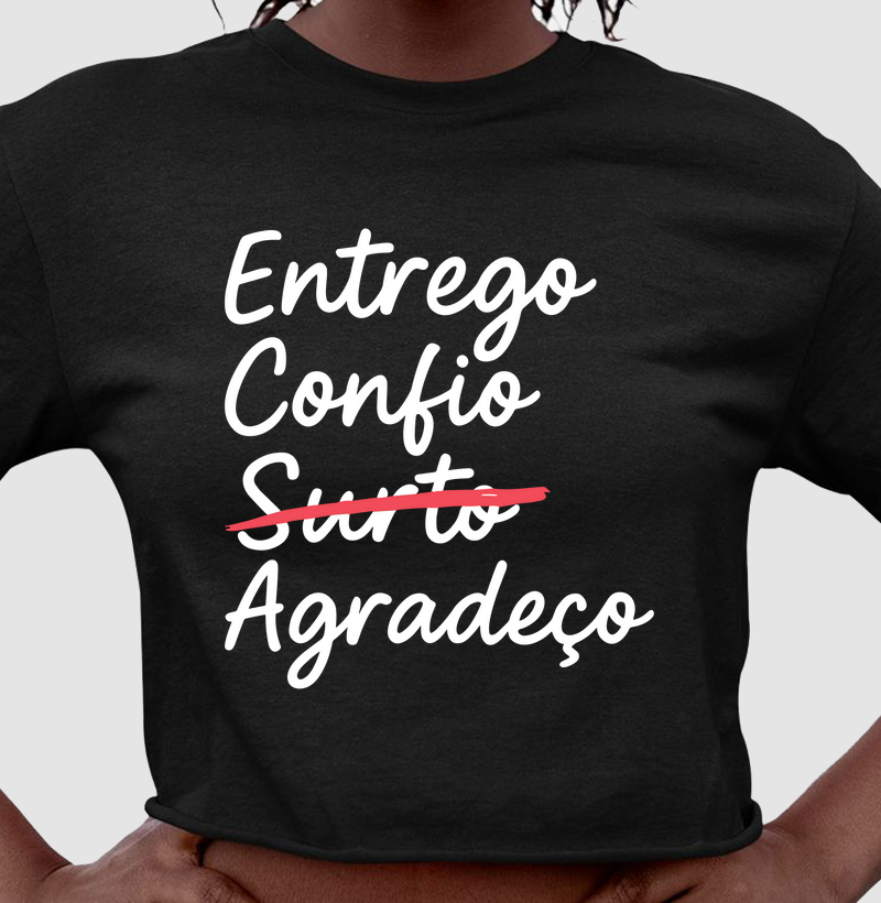 Entrego Confio Surto Agradeço