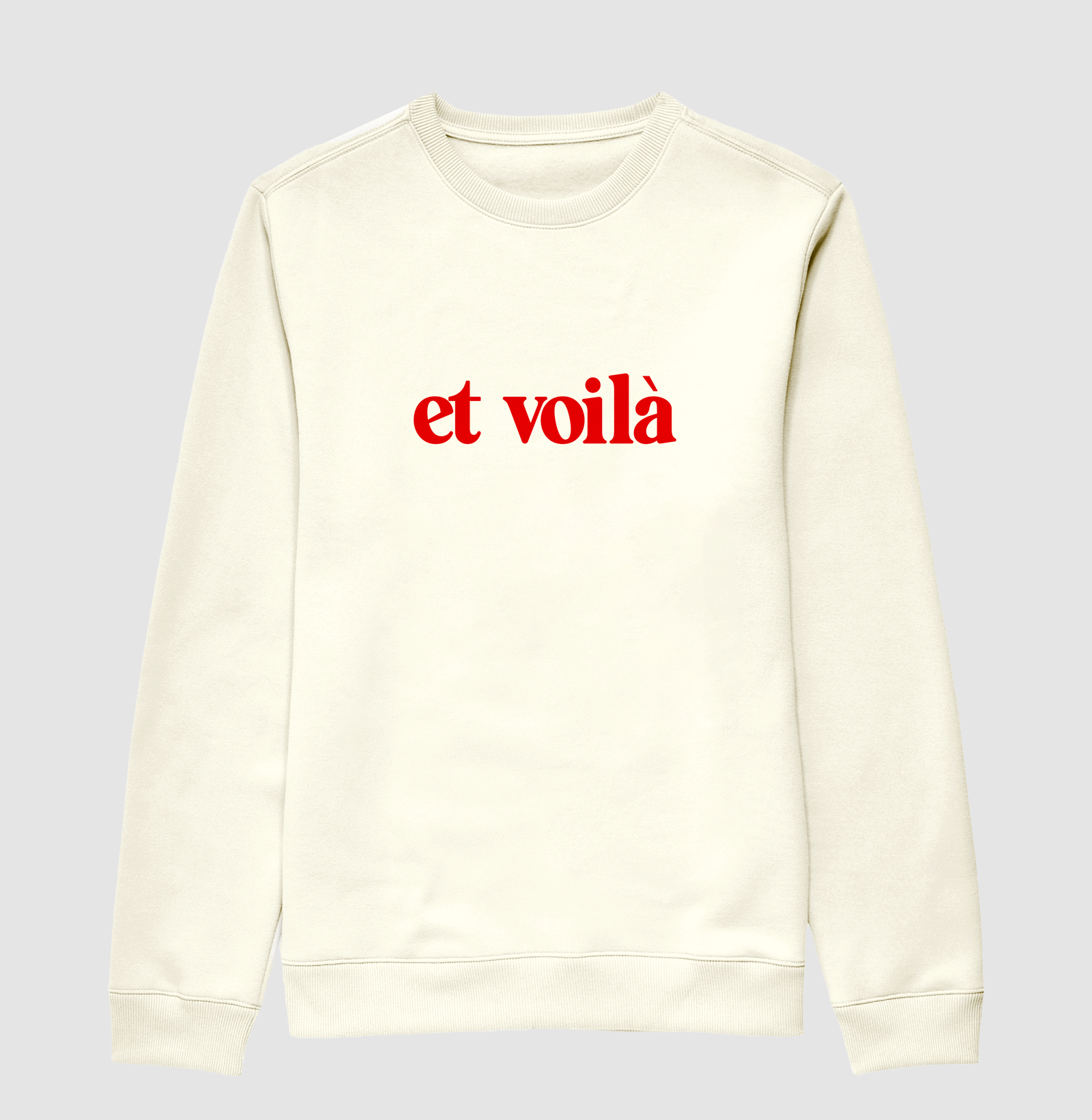et voilà ○ vermelho