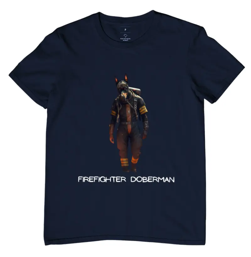 Firefighter Doberman
