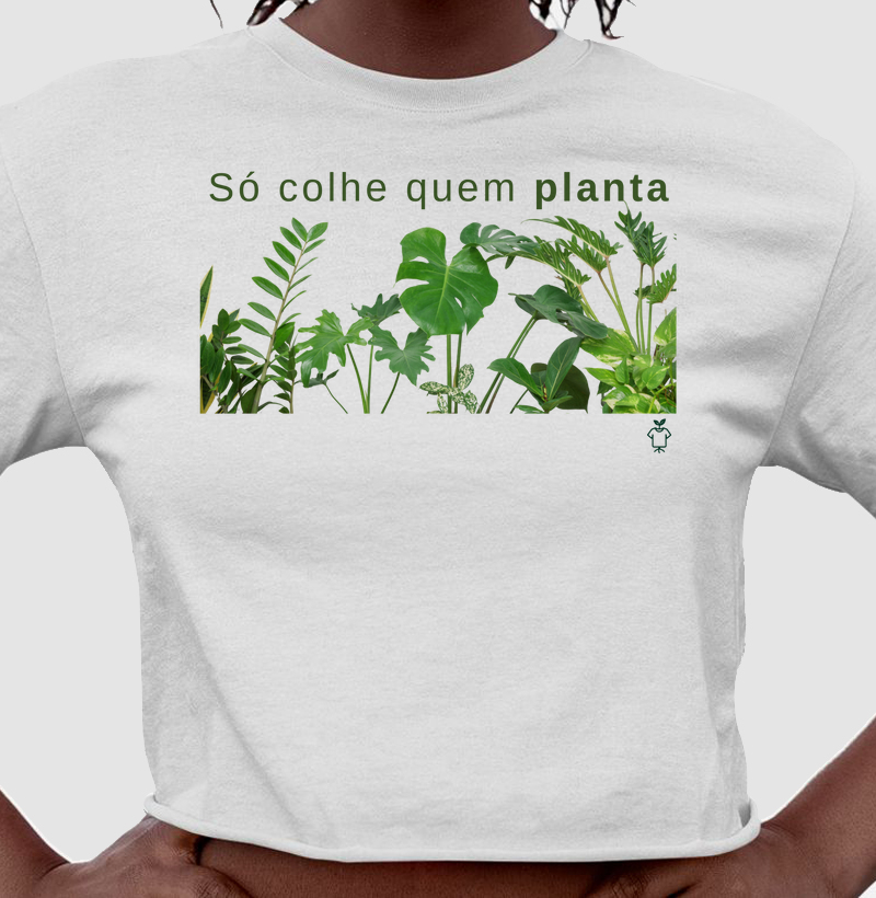 Só colhe quem planta