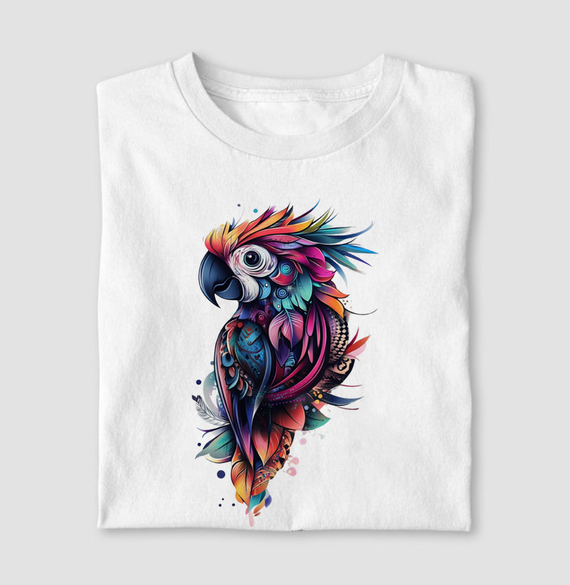 Papagaio colors aquarela