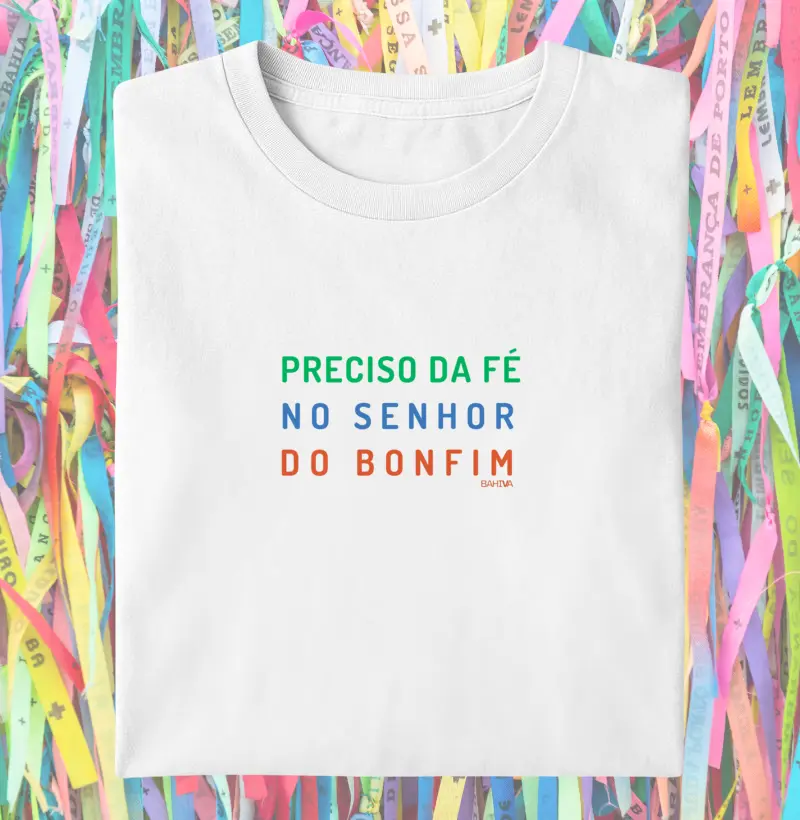 Preciso da fé no Senhor do Bonfim
