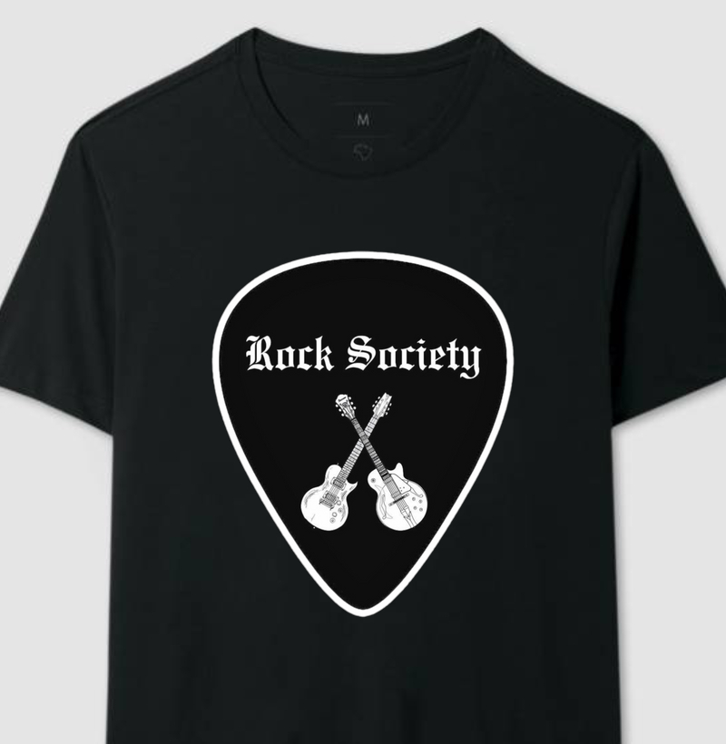 Camiseta Rock Society