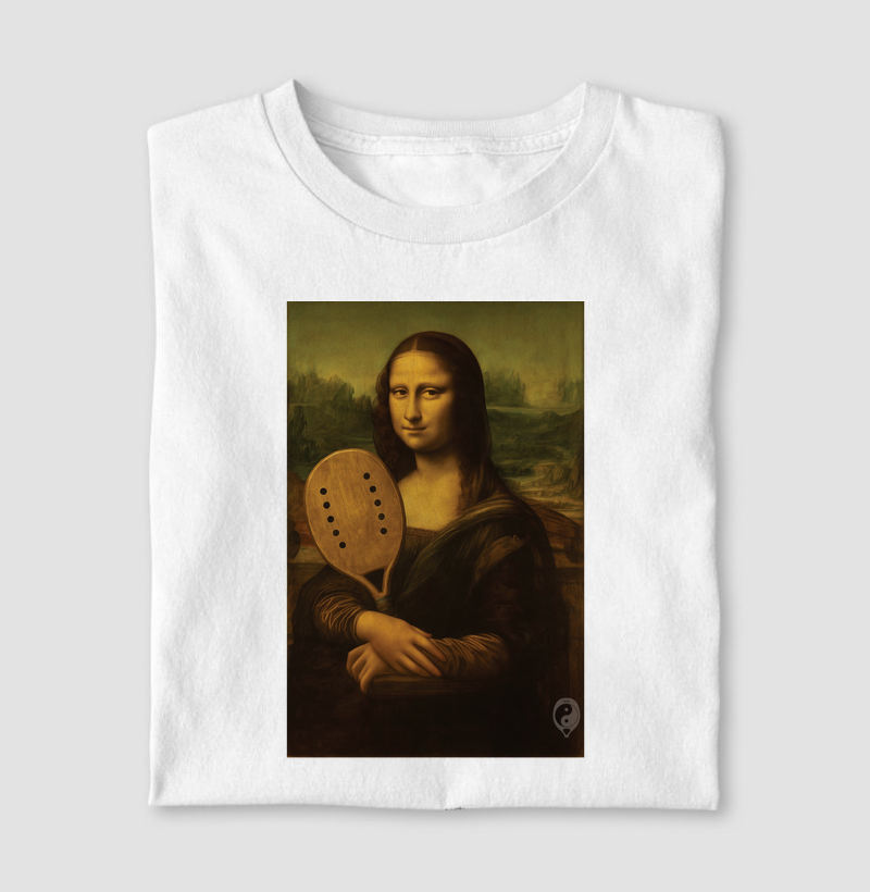 Beach Tennis - Leonardo Da Vinci - Mona Lisa